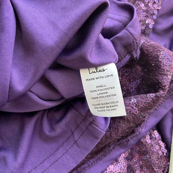 Lulus Sequin Mini Dress. NWT. Size: Medium - Picture 5 of 5